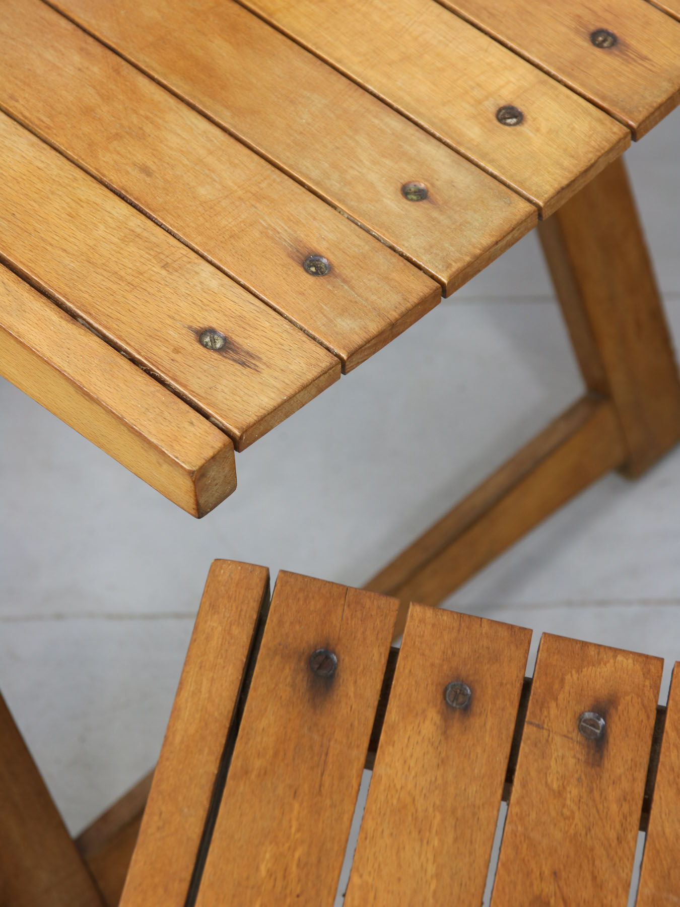 Chaise pliante vintage