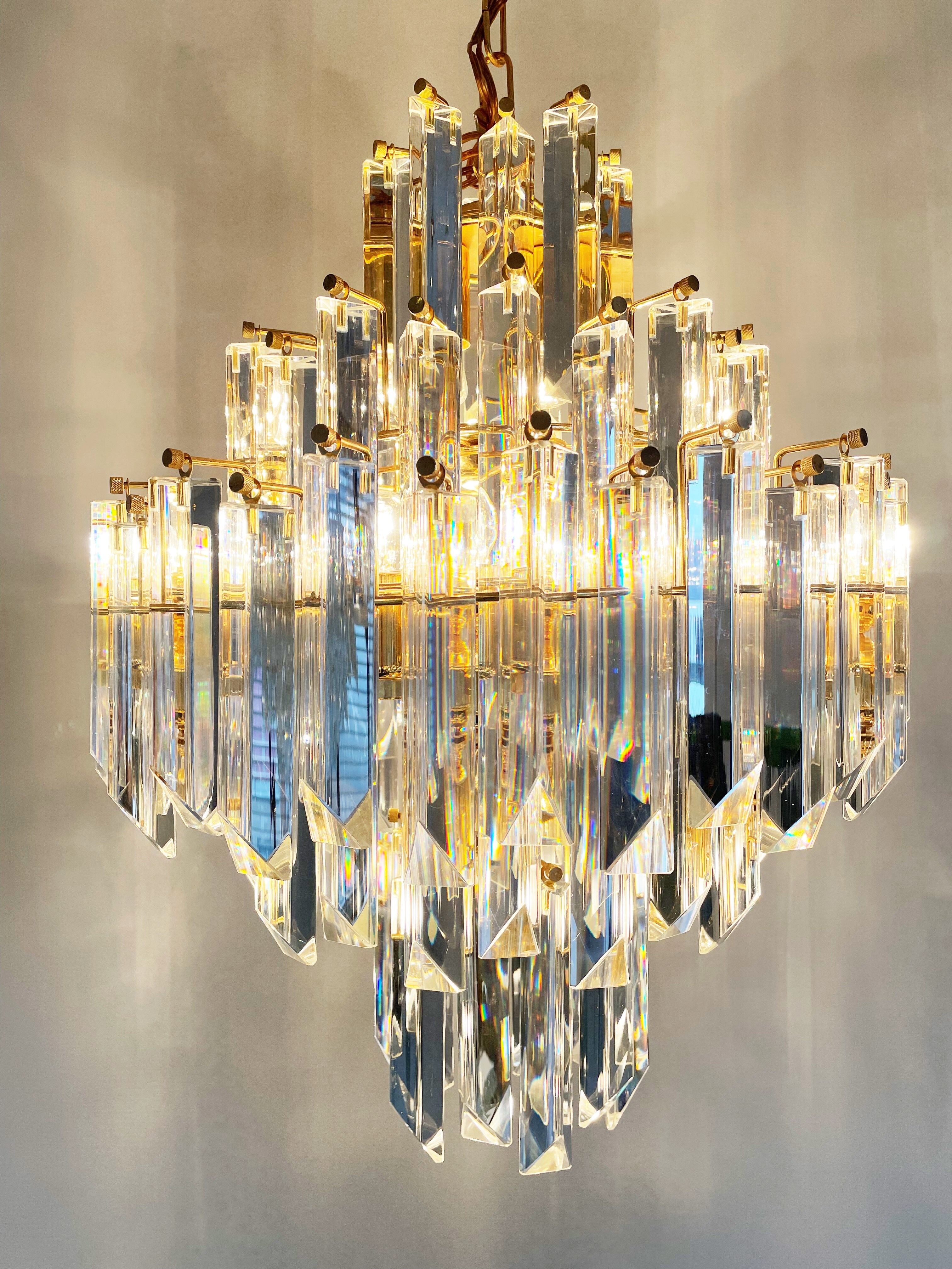 Paolo Venini chandelier, 1970s