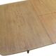 Vintage Scandinavian extendable dining table in teak from the 1950s.