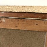 Oil painting on canvas 'Parisian street' CH Chanoy 1953 School of Paris