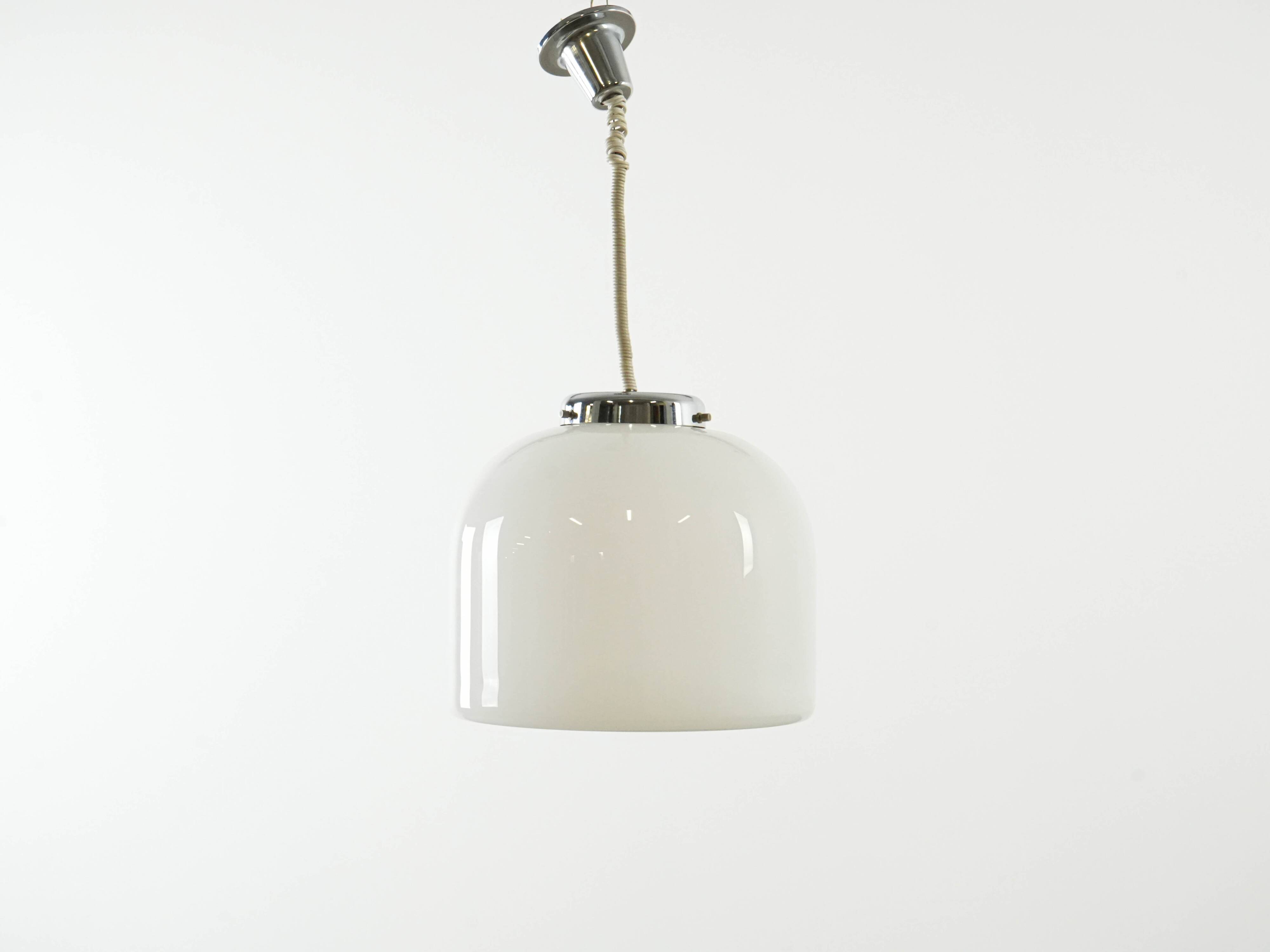 Pendant lamp, Italian design, 1970s, manufactured in Italy