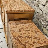 Art Deco Marble Set 1960"