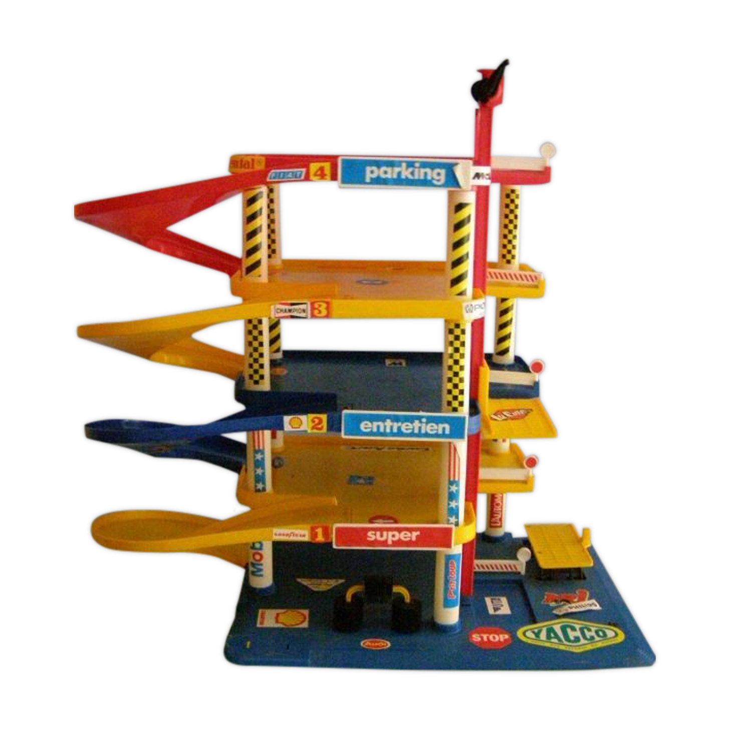 Charton toy: car garage, 4 levels