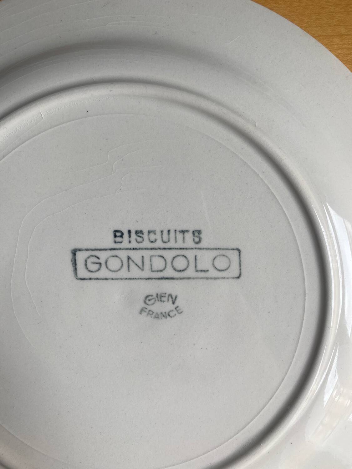 Gien - serie de 6 assiettes