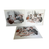 Series of 3 posters