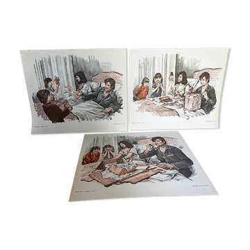 Series of 3 posters