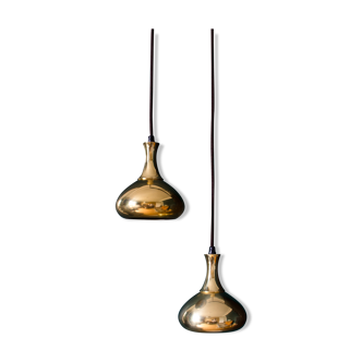 Pair of hanging by Hans-Agne Jakobsson for Markaryd Ab. Circa 1960 - Sweden