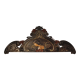 Art nouveau pediment