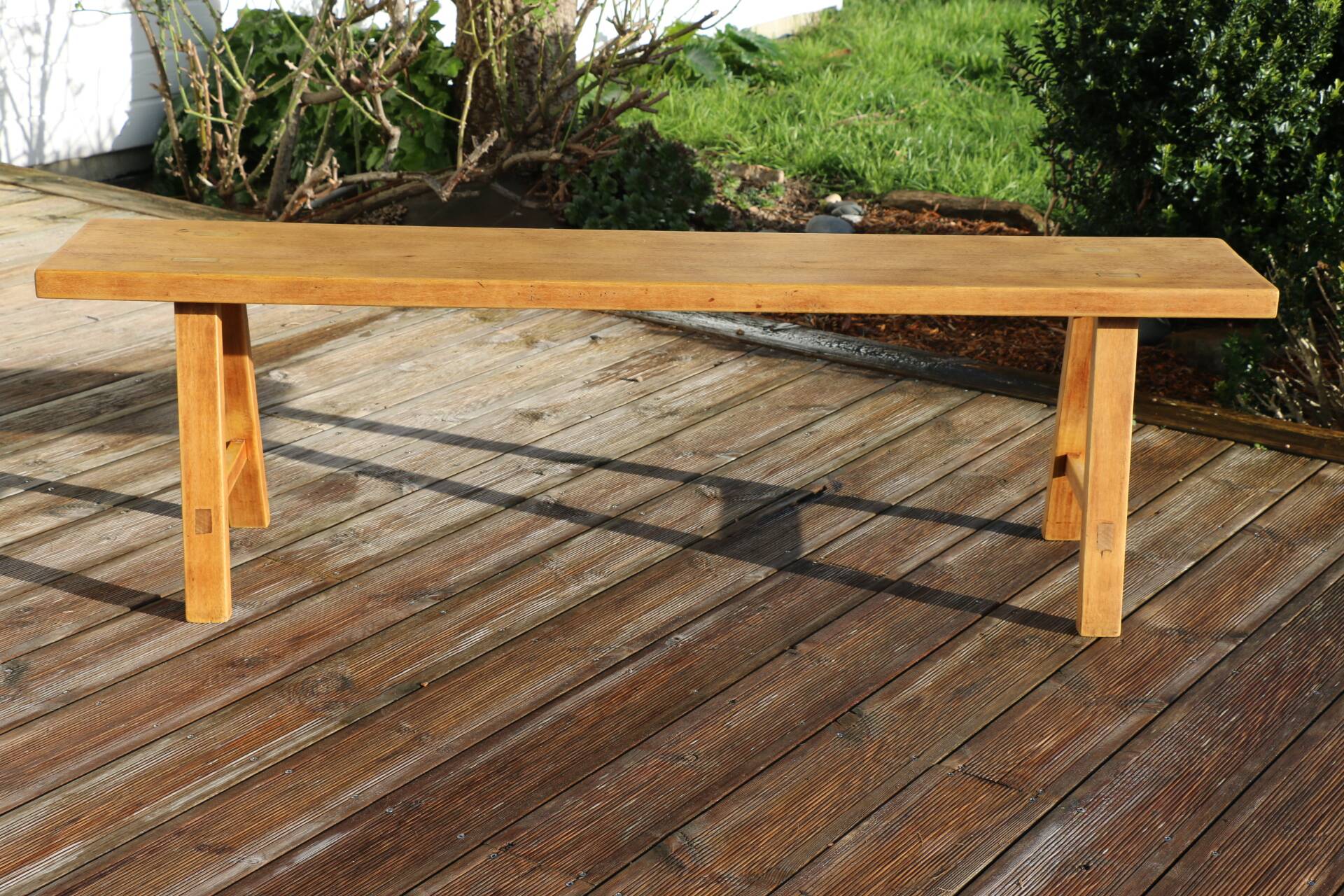 Banc en chêne massif 1500mm