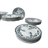 26-piece service Terre de fer Saint Amand Modern Style circa 1920