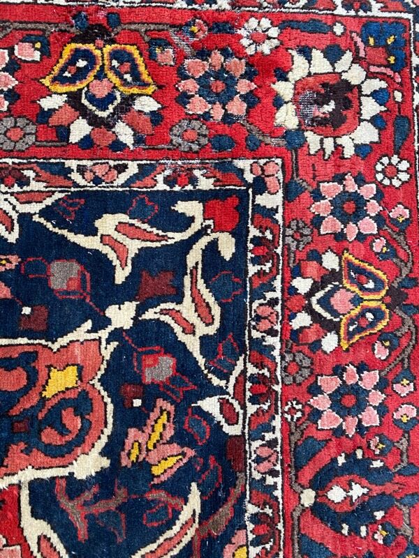 Old Persian rug Bakhtiar 210x300 cm