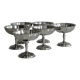 6 Letang Remy stainless steel footed cups