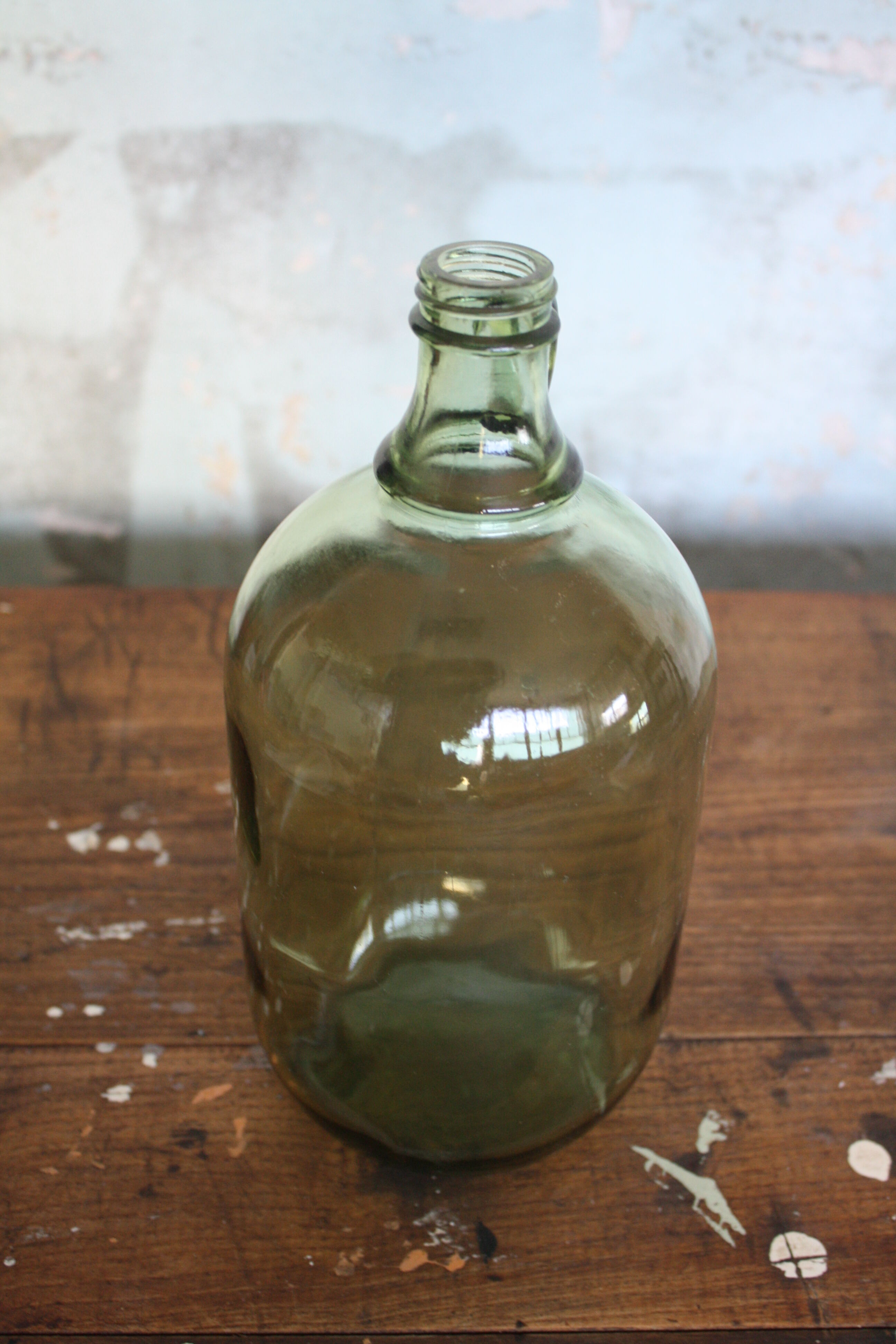 Dame jeanne verte 2 litres avec anse