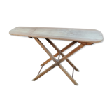 Wooden ironing board