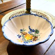 Old earthenware salad bowl
