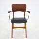 1960s Danish Teak and Beech Armchair