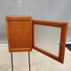 Console 1950 two doors matted glass