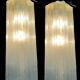 Large Murano Glass Tronchi Sconces Set of 6