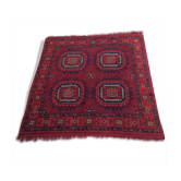 Persian carpet Bergoss in pure wool of the 60s-70s Made in Holland 105x95cm