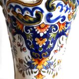 Rouen earthenware vase