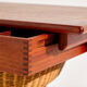 Teak sewing table by kai kristiansen for vildbjerg møbelfabrik mk9364