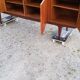 Scandinavian teak line buffet