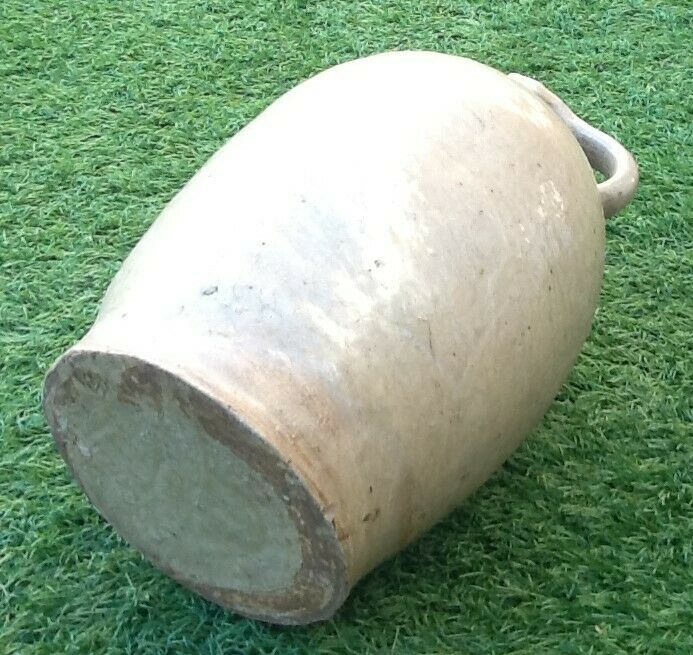 Large model Jarre old two oil coves Glazed ceramic