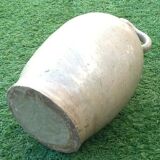Large model Jarre old two oil coves Glazed ceramic