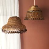 Braided wicker suspension