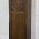 English oak wardrobe cupboard from the early 20th century