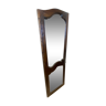 Old door with mirror