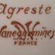 Sarreguemines Flat Plates: Summer