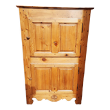 Armoire ancienne de montagne 2 portes