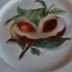 Plat assiette à talon porcelaine de Paris monogramme Ch. Pillivuyt XIXème