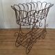 Antique iron plant stand