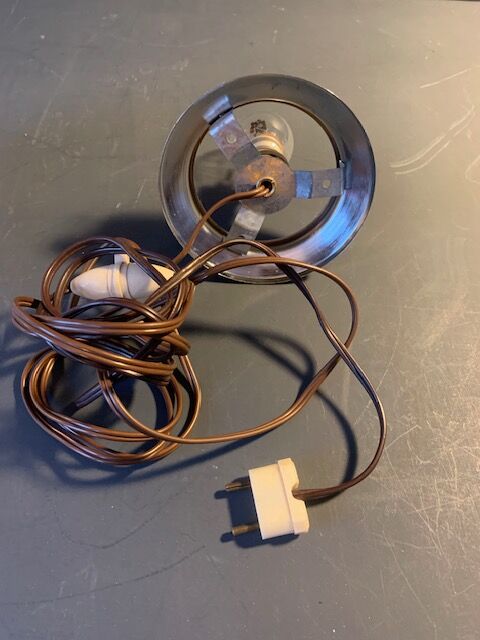 Antique art deco lamp, molded glass globe lamp 1930, France