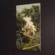 Tableau paysage de campagne huile sur toile du 19ème siècle