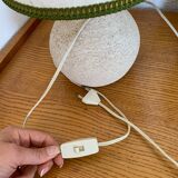 Vintage stone bedside lamp