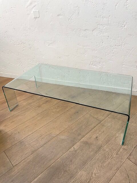 Calligaris glass coffee table