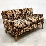 Vintage 60's daybed sofa lounge 'Psychedelic groove'