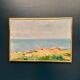 Original Swedish Oil On Panel – “Coast” By Eric Elfvén (1921–2008)