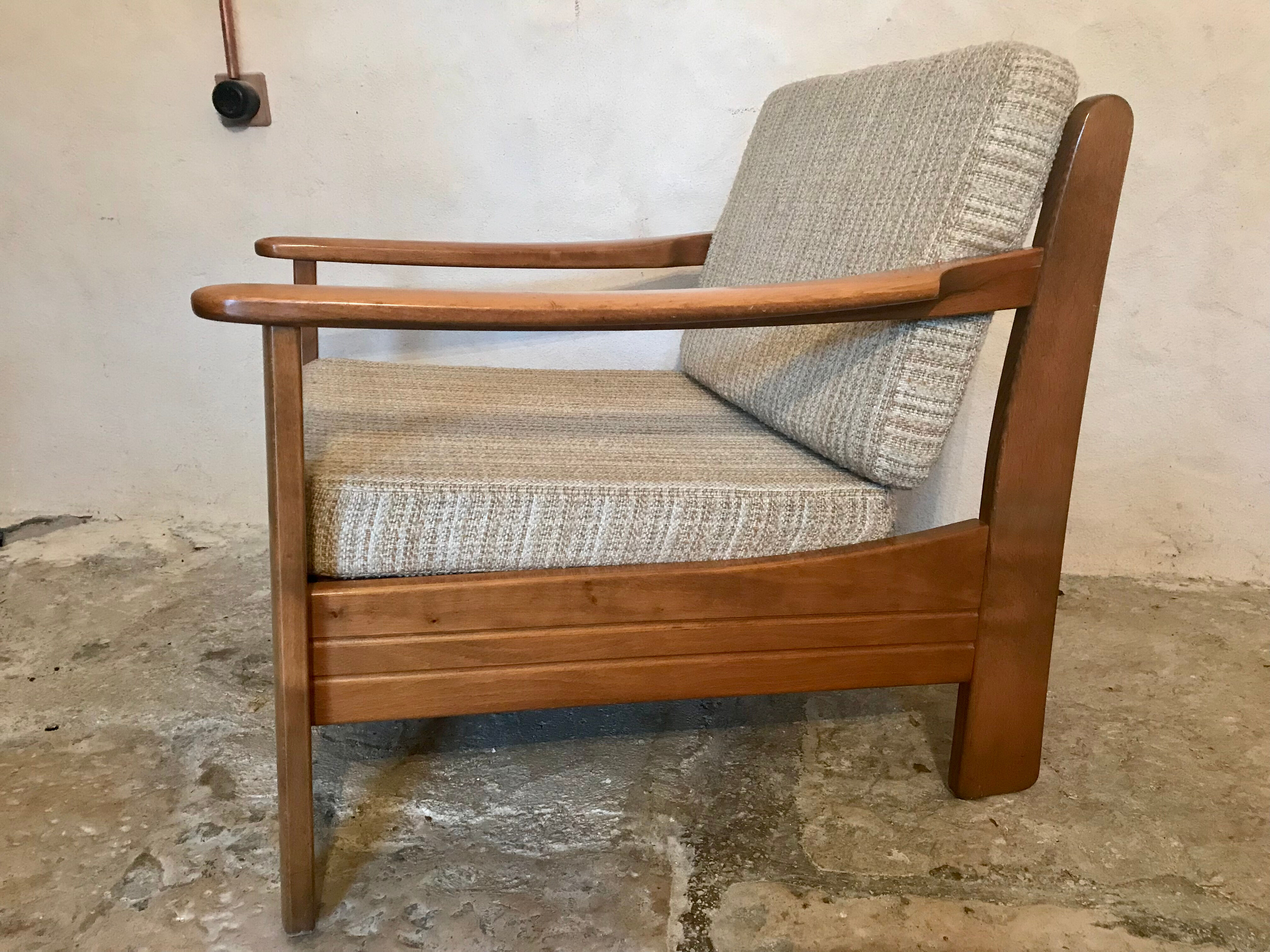 Vintage Scandinavian armchair 1960-1980's