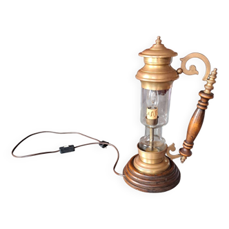 Lampe rustique