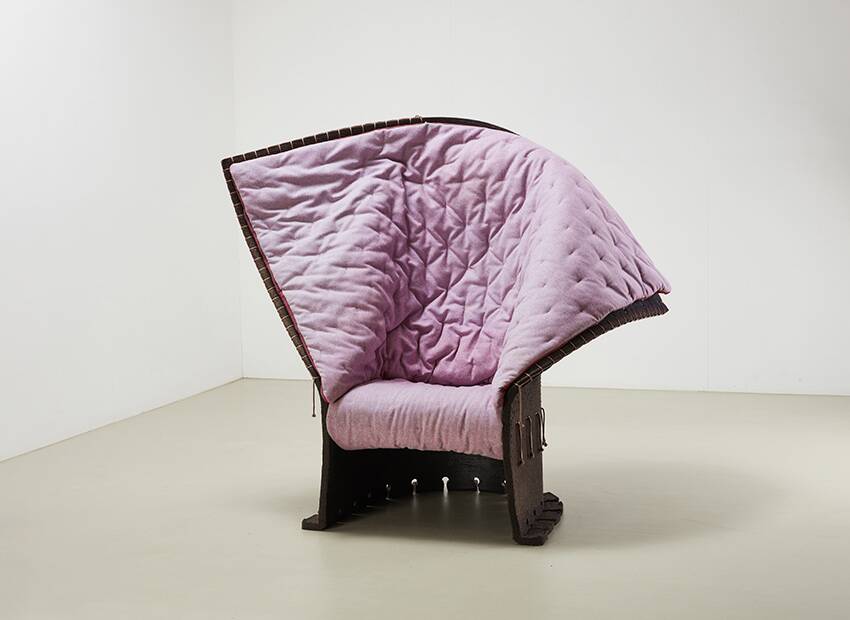 Gaetano Pesce I Feltri Lounge Chair for Cassina Italy 1987