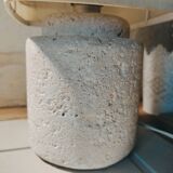 Travertine lamp