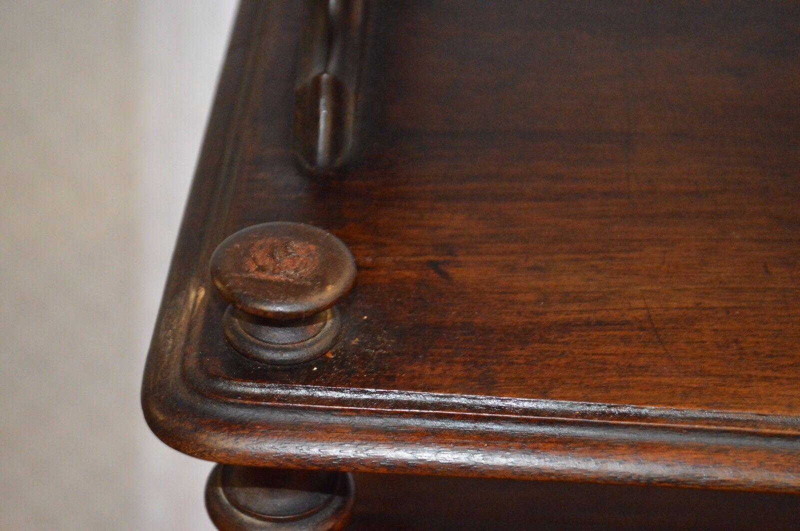 Rosewood music rack, shelf