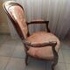 Chaise accoudoir Louis Philippe