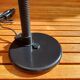 Lampe de bureau Aluminor noire 80's