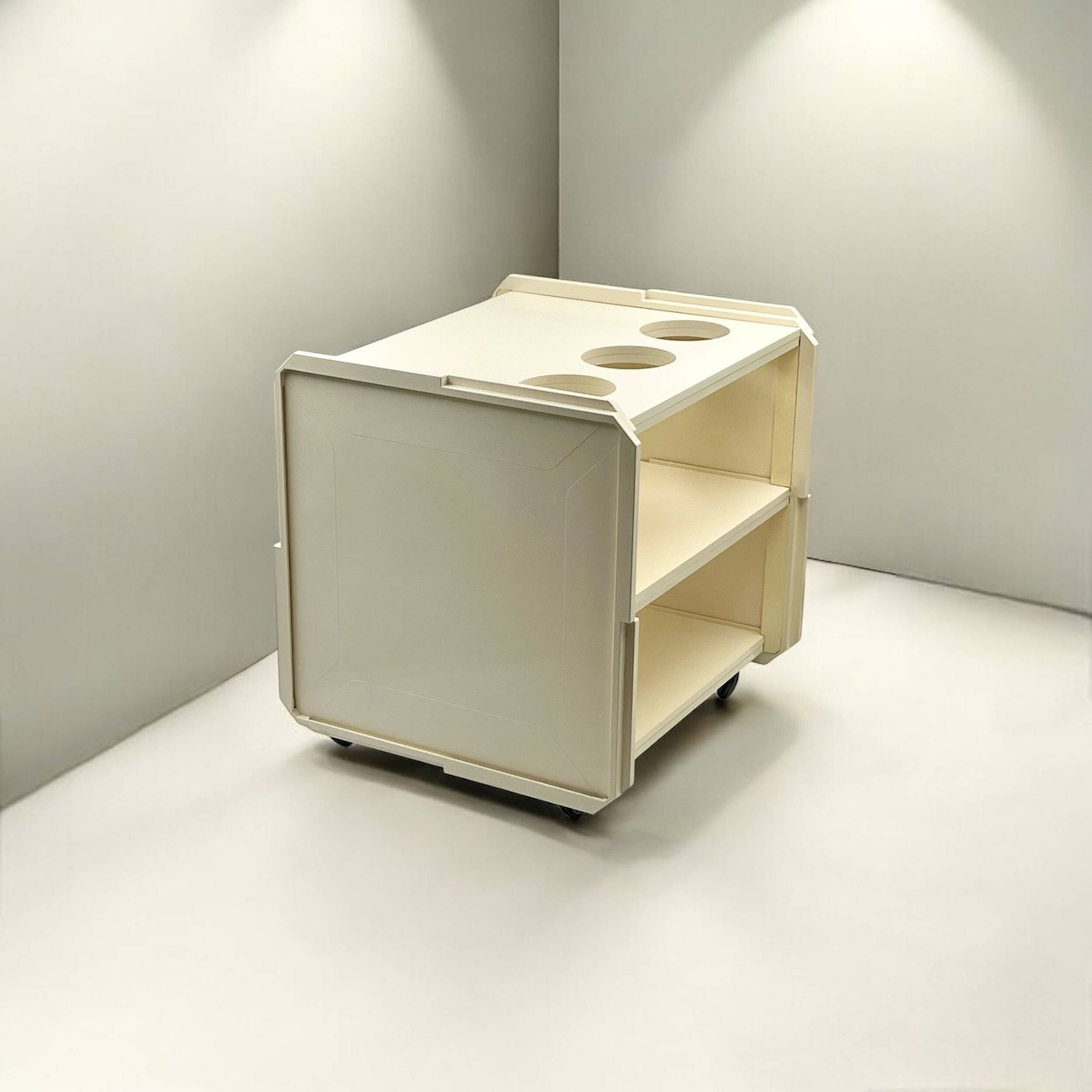 Mobile Bar 'Cubo Idea' by Franco Cattelan for Xilema Italy, 1960s
