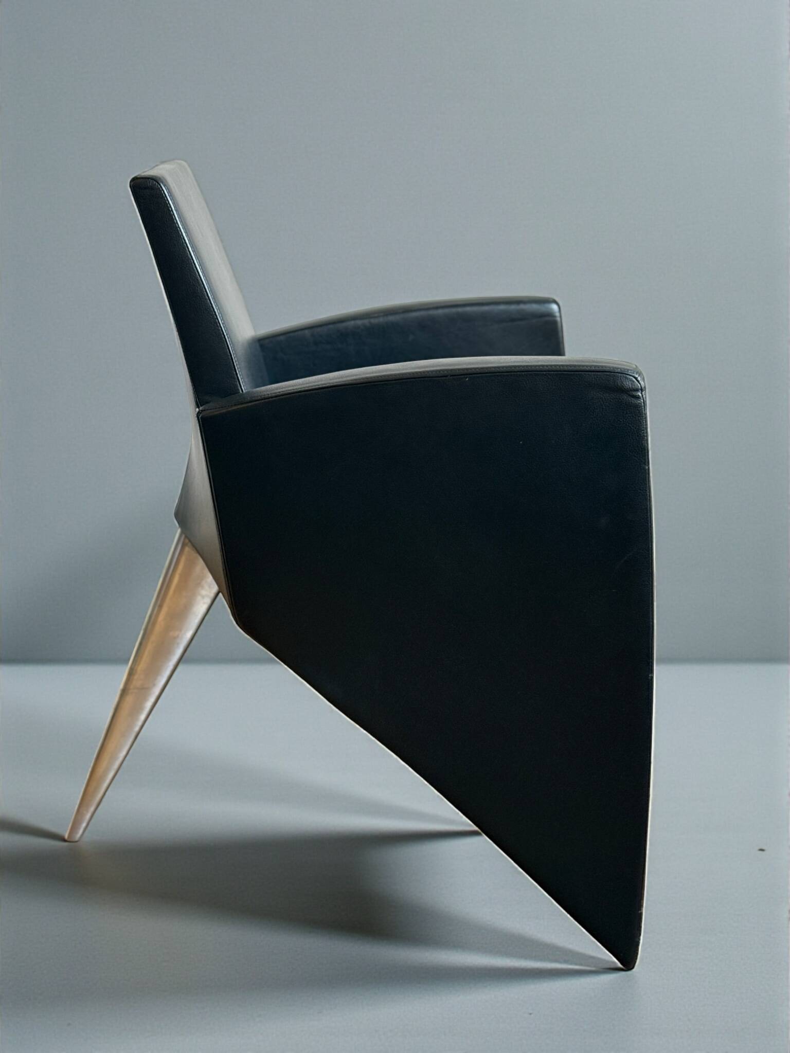 "J" armchairs by Philippe Starck for Aleph, 1989, set of 2